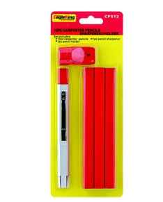 12-teiliges Tischler-Bleistiftspitzer-Set