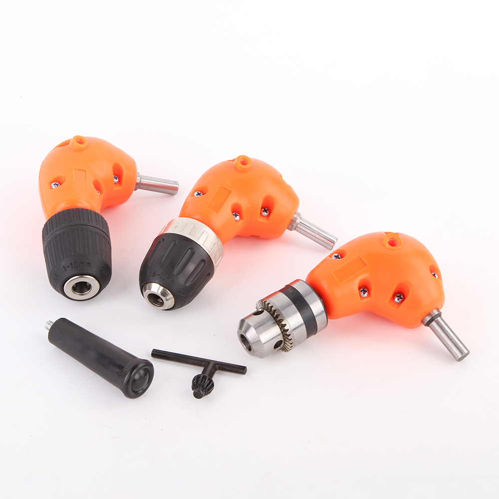 3/8 'Rechtwinkliger Bohraufsatz mit schlüssellosem Bohrfutter